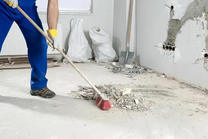 خدمات تنظيف ما بعد البناء